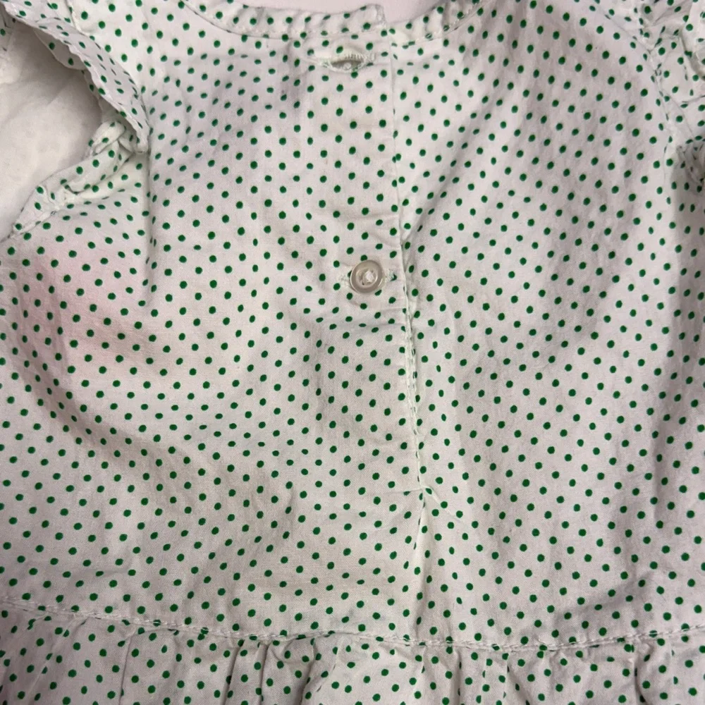 Polka Dot Kids Dress with Bloomers